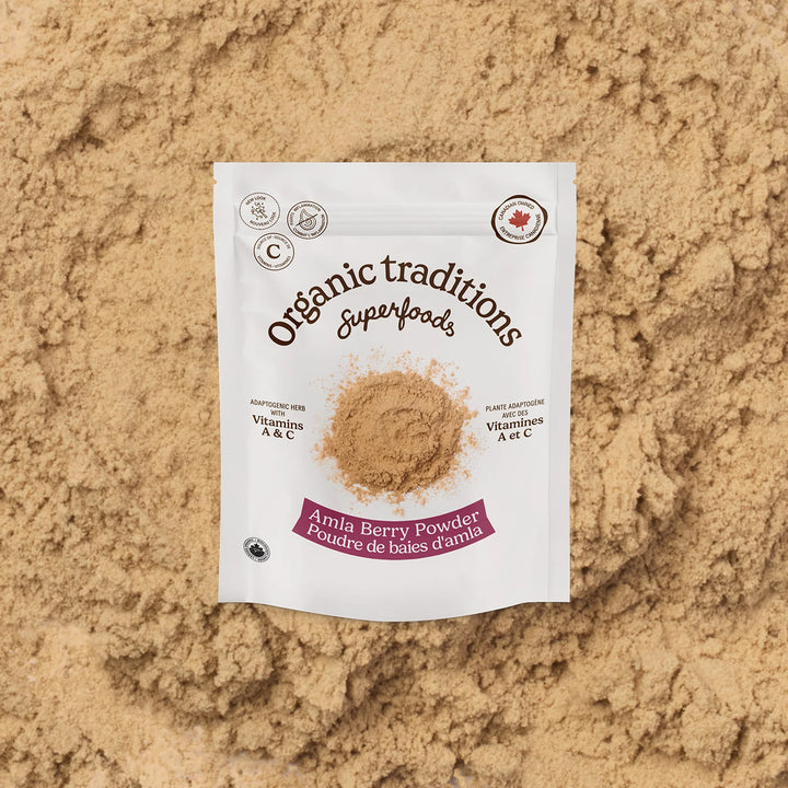 Poudre de baies d'amla Organic Traditions