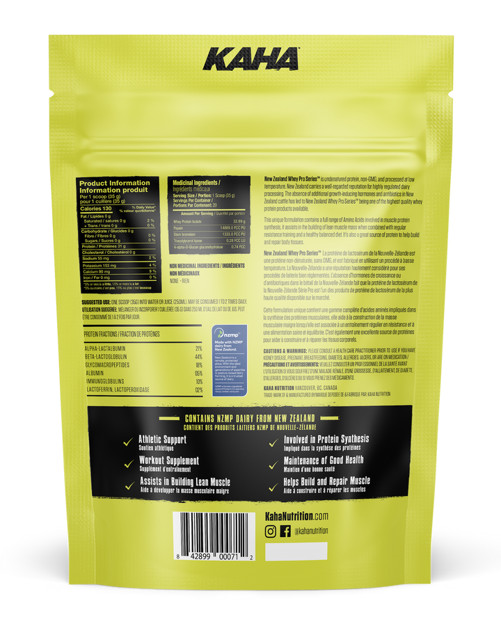 Kaha Kaha New Zealand Whey Isolate, Natural
