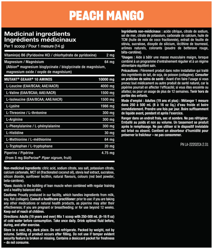 Mutant GEAAR, Peach Mango