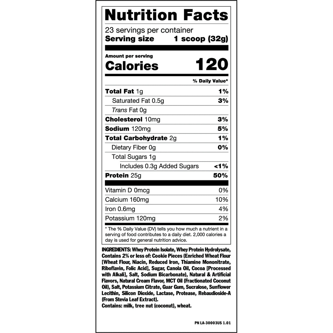 Mutant Iso Surge Protein Cookies & Cream
