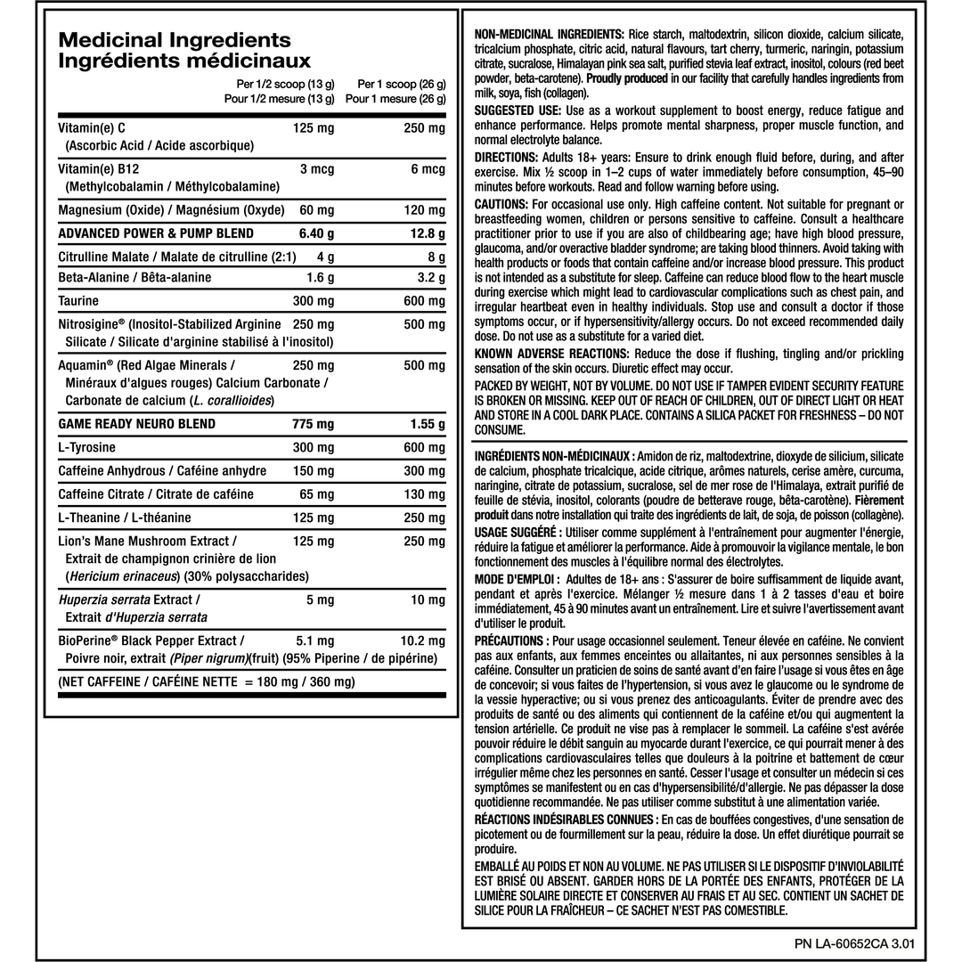 PVL Gold Domin8 Pre-Workout Peach & Mango