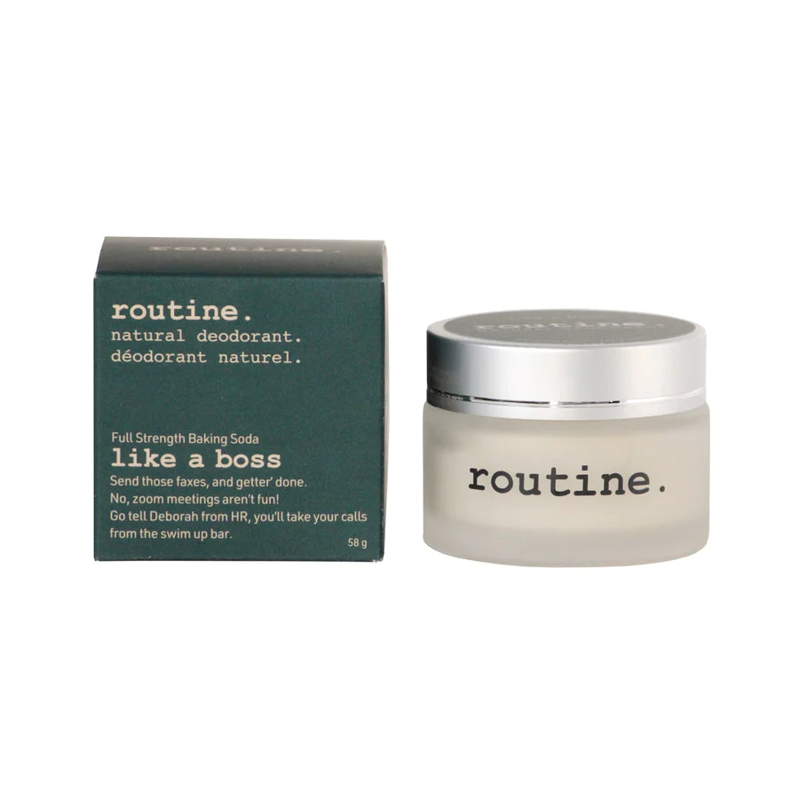 Routine Like a Boss natural deodorant cream