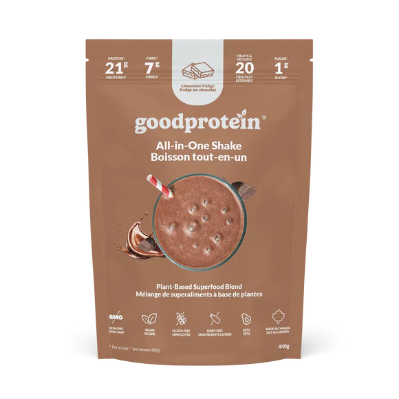 GoodProtein All-in-One Shake, Chocolate Fudge - 880 g