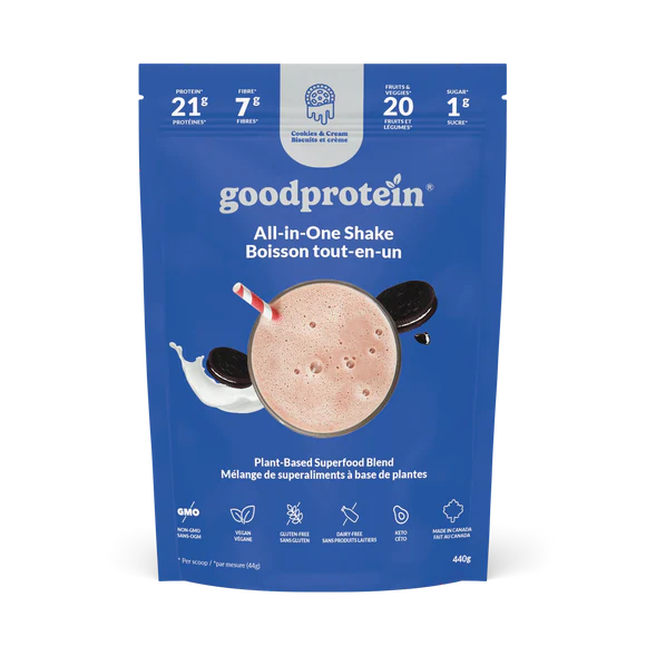 GoodProtein All-in-One Shake, Cookies & Cream - 440 g