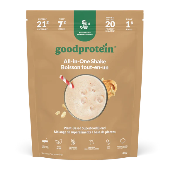 GoodProtein All-in-One Shake, Peanut Butter - 880 g