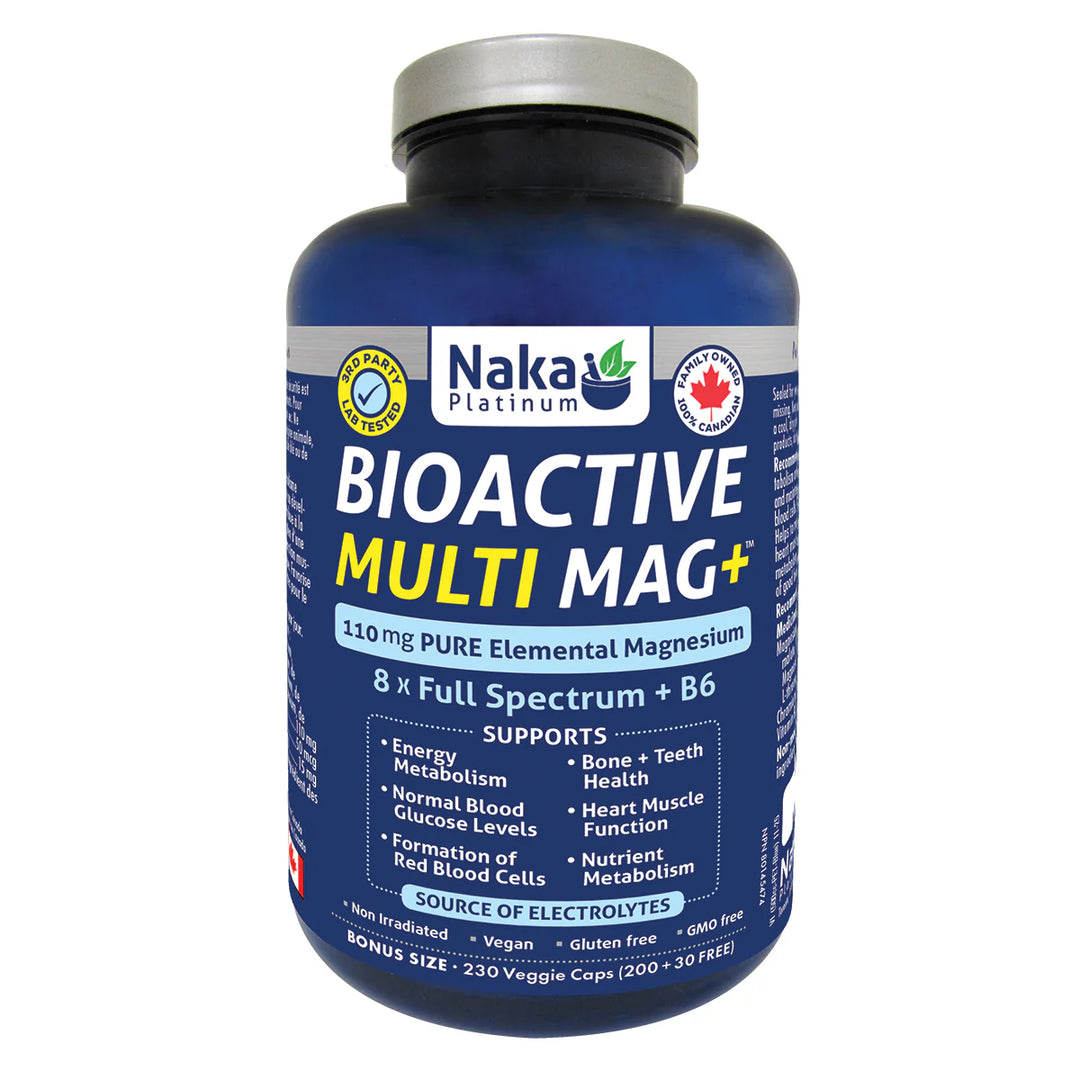 Naka Platinum BioActive Multi Mag + B6