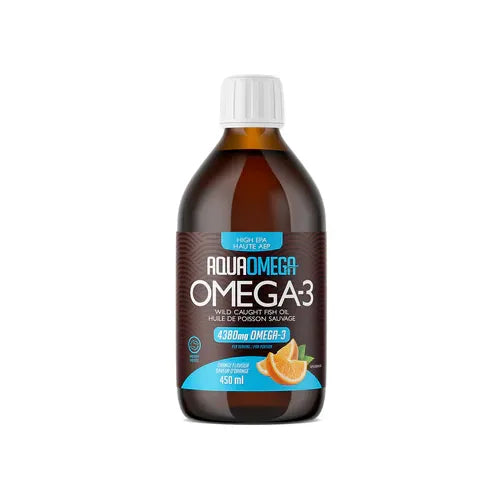 AquaOmega  5X Omega3, High EPA 4382mg,  Orange