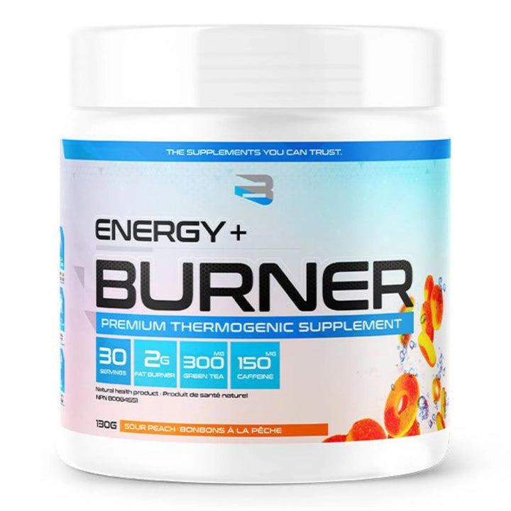 LIQUIDATION - Believe Energy+ Burner Peach Candies 130 g - FINAL SALE***