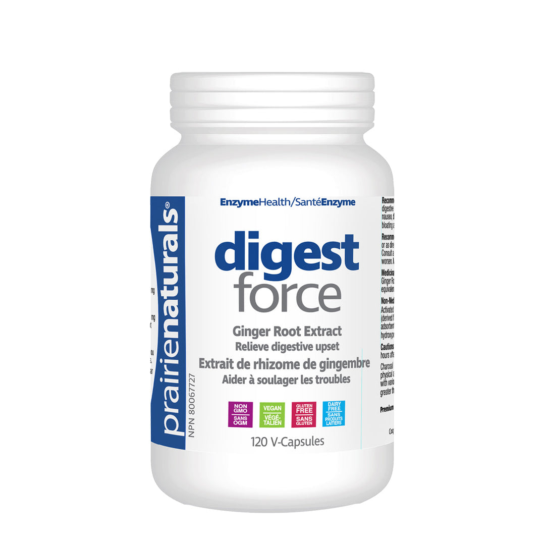Prairie Naturals Digest Force 120 V-Capsules