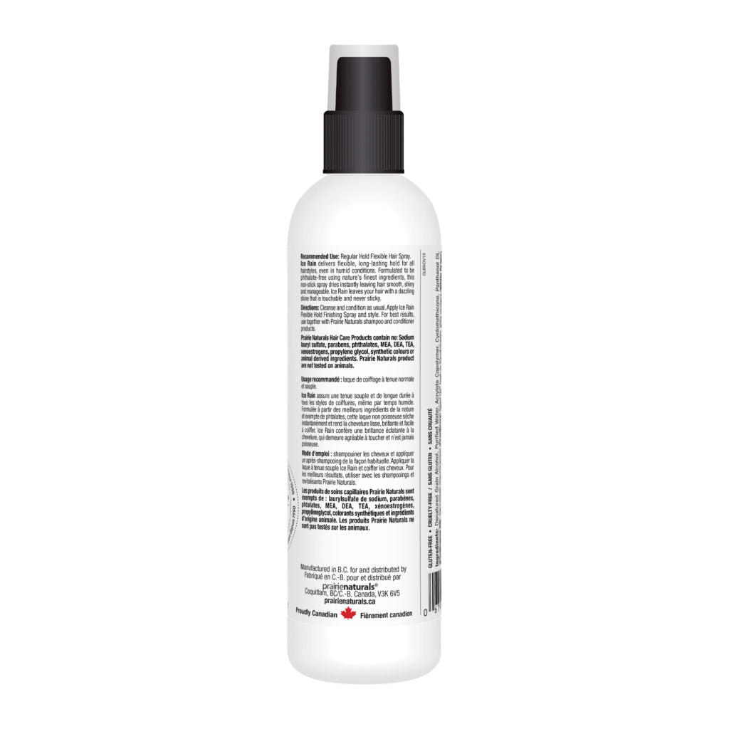 Prairie Naturals Ice Rain Regular Hold Hairspray 250ml