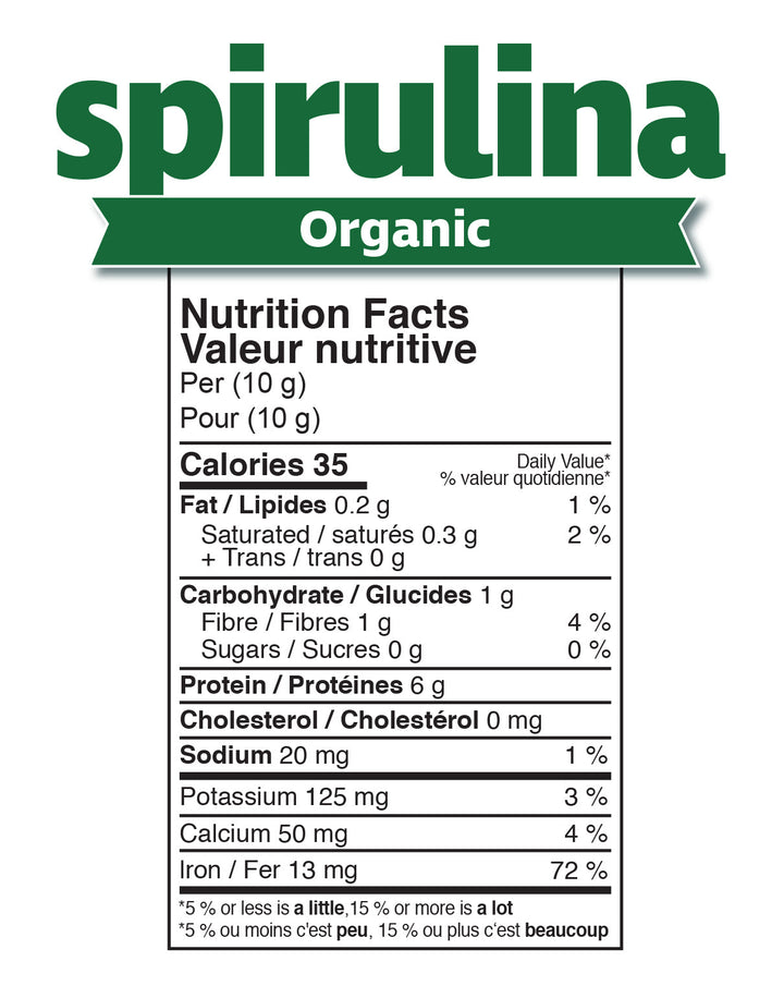 Prairie Naturals Spirulina Powder 400g
