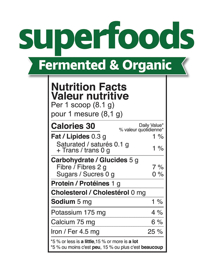 Prairie Naturals Superfoods Powder 150g
