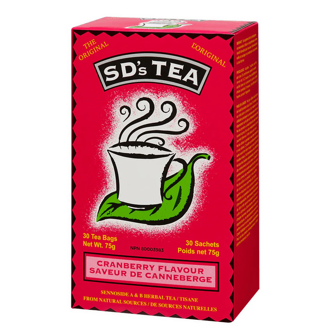 Tea Sd Platinum Naturals SD's Tea Cranberry Flavour Tea Bags – Healthtree