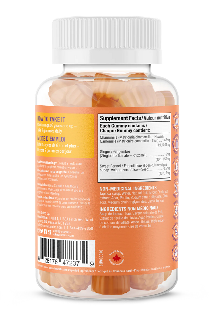 Suku Kids Digestion Gummies