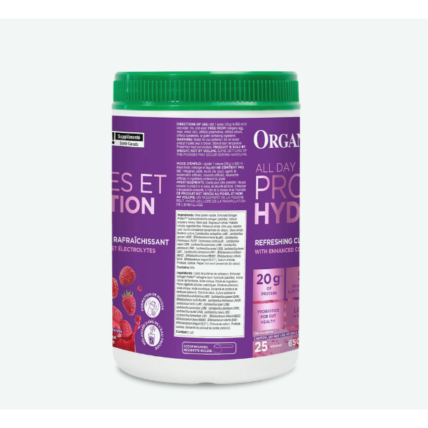 Organika All Day Protein Hydrator Wild Raspberry Flavour