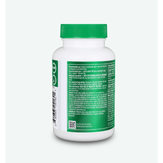 Organika Himalaya Shilajit Capsules Végétariennes