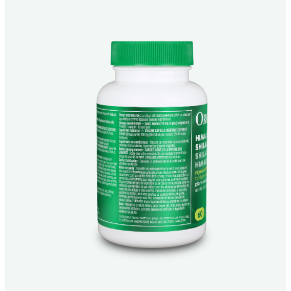 Organika Himalaya Shilajit Capsules Végétariennes