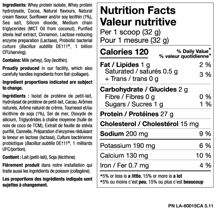 PVL Gold Series ISOGOLD Natural Whey Isolate Natural Chocolate