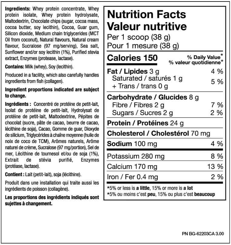 PVL Gold Series ISOGOLD 100% Whey Gold, Ice Cream Cookie Sandwich Smash, 1.81 kg
