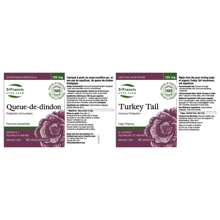 St Francis Herb Farm Turkey Tail Mushroom