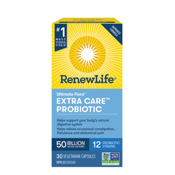 RenewLife Ultimate Flora® Extra Care™ Probiotic, 50 Billion Active Cultures