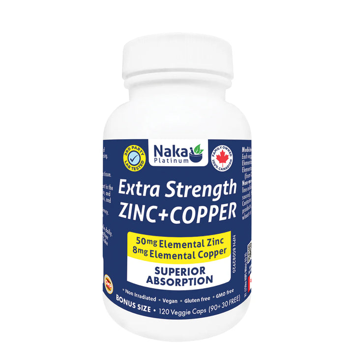 Naka Platinum Zinc + Copper Extra Strength