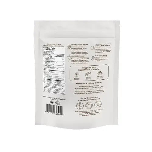 Organic Traditions Dark Chocolate Almonds