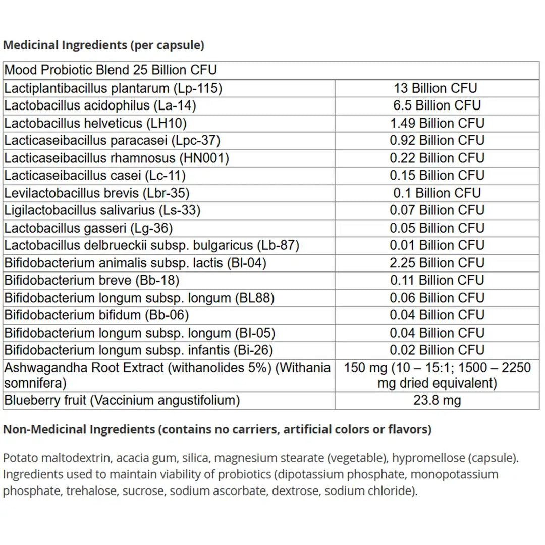 Garden of Life Dr. Formulated Probiotics Mood+ 50 Billion CFU