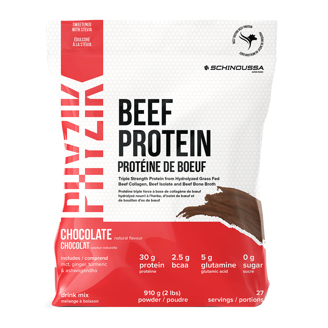 Schinoussa Grass-Fed NZ Beef Protein Chocolate | 30g Protein – 910g