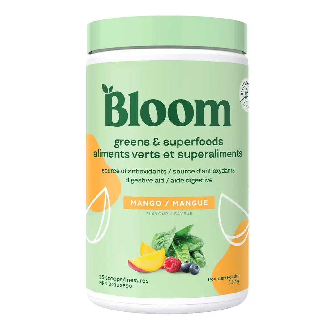 Bloom Greens And Superfoods Powder Mango Flavour