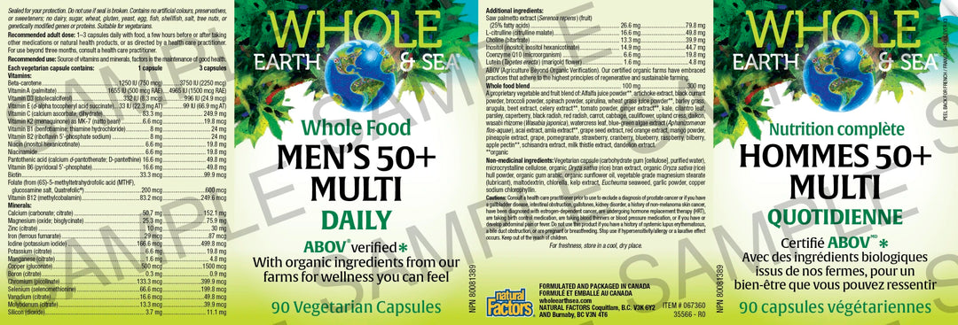 Whole Earth & Sea Men’s 50+ Multi Daily