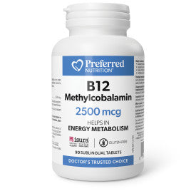 Preferred Nutrition B12 Methylcobalamine 2500 mcg