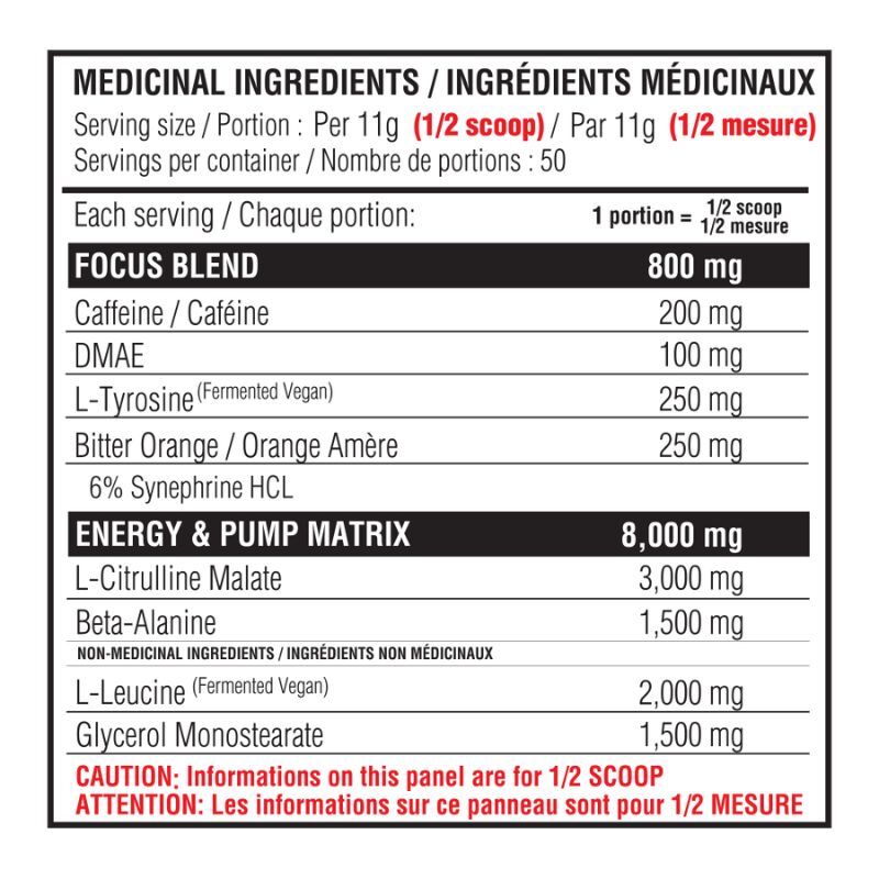 LIQUIDATION - Believe Pump Addict Pink Lemonade 25 Scoops - FINAL SALE***