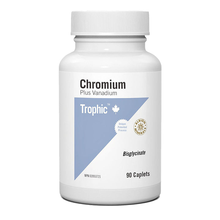 Trophic Chelazome Chromium  Plus Vanadium Caplets