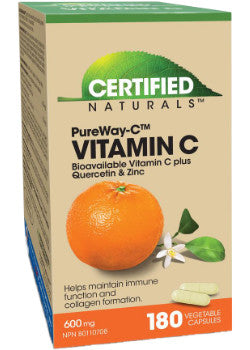 Certified Naturals™ PureWay-C™ Vitamin C 600 mg Plus Quercetin & Zinc