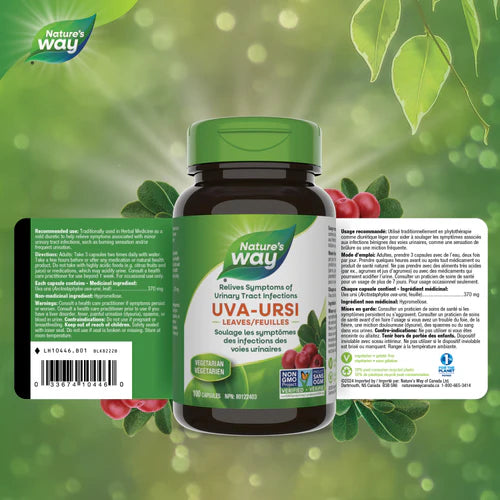 Nature's Way Uva Ursi Leaves Capsules