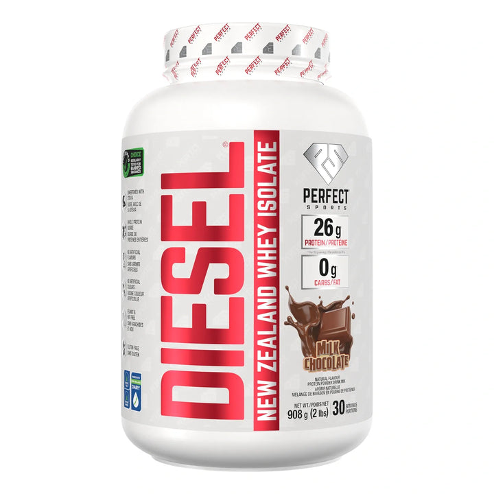 Perfect Sport Diesel - New Zealand Whey Isolate, Milk Chocolate Protein Powder