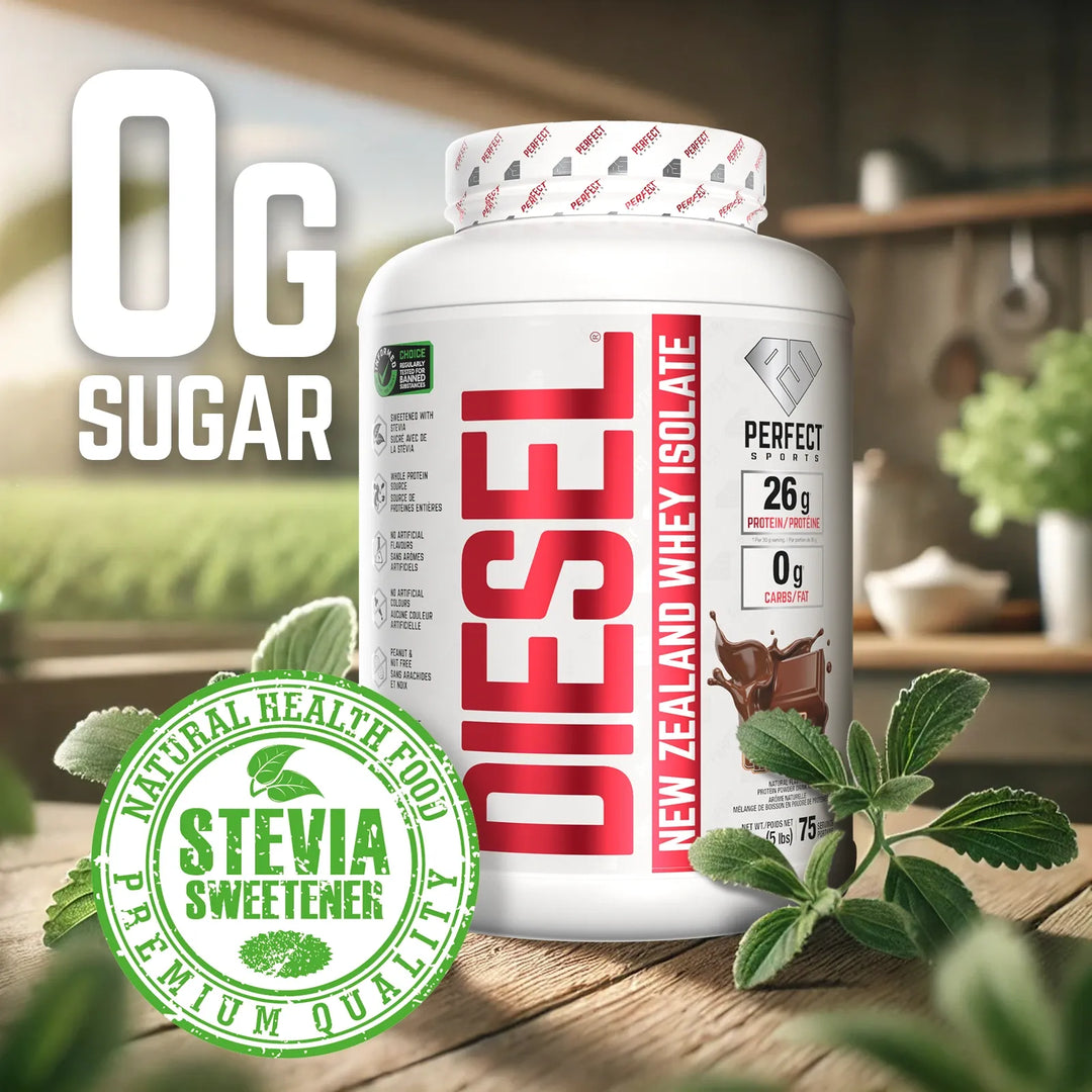 Perfect Sport Diesel - New Zealand Whey Isolate, Milk Chocolate Protein Powder