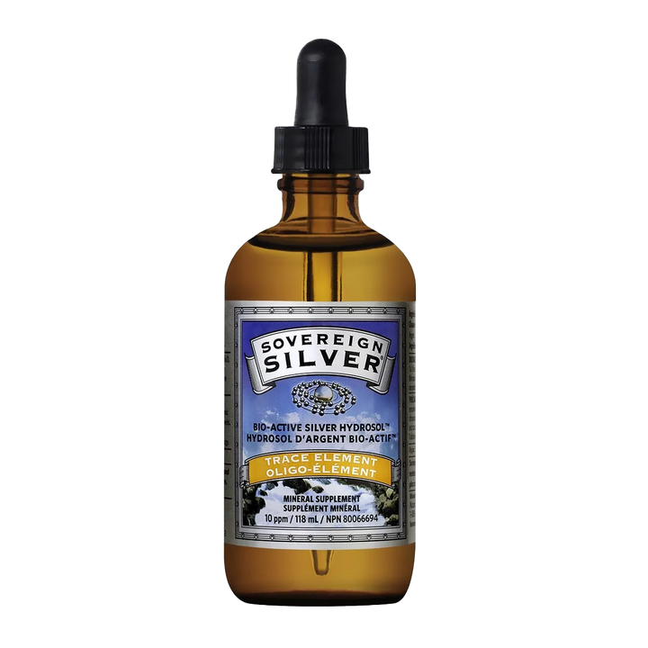 Sovereign Silver 10 PPM Bio-Active Hydrosol Supplement Liquid