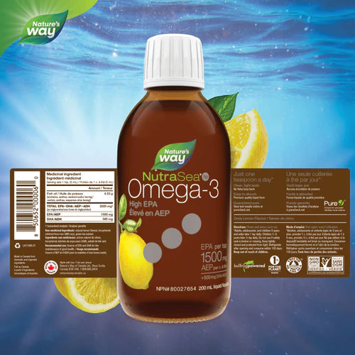 Nature's Way NutraSea® HP™ Omega-3 Lemon Flavour