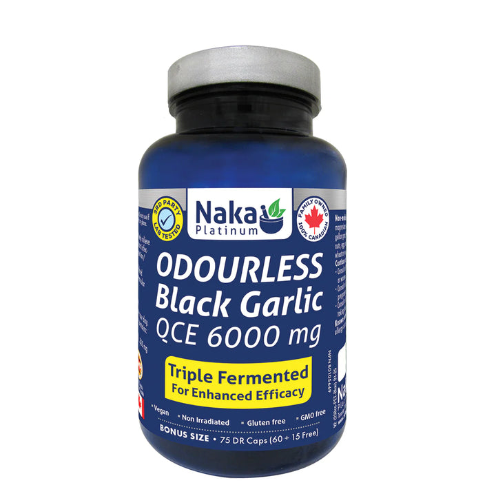 Naka Platinum Odourless Black Garlic 6000 mg