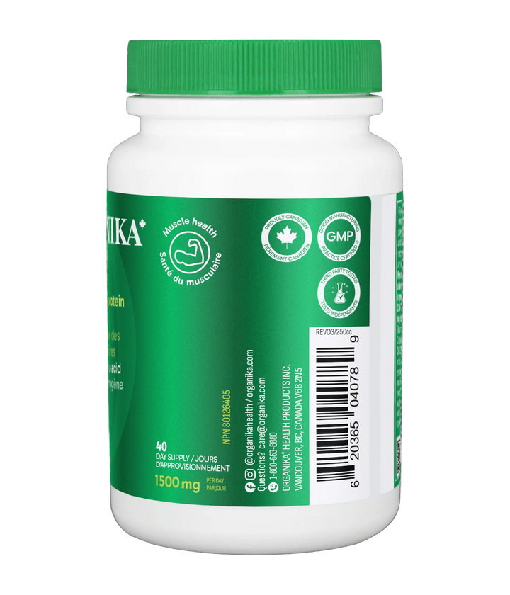 Organika Glycine Proteinogenic Amino Acid Capsules