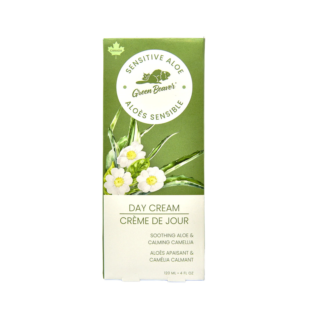 Green Beaver Day Cream, Soothing Aloe Calming Camellia