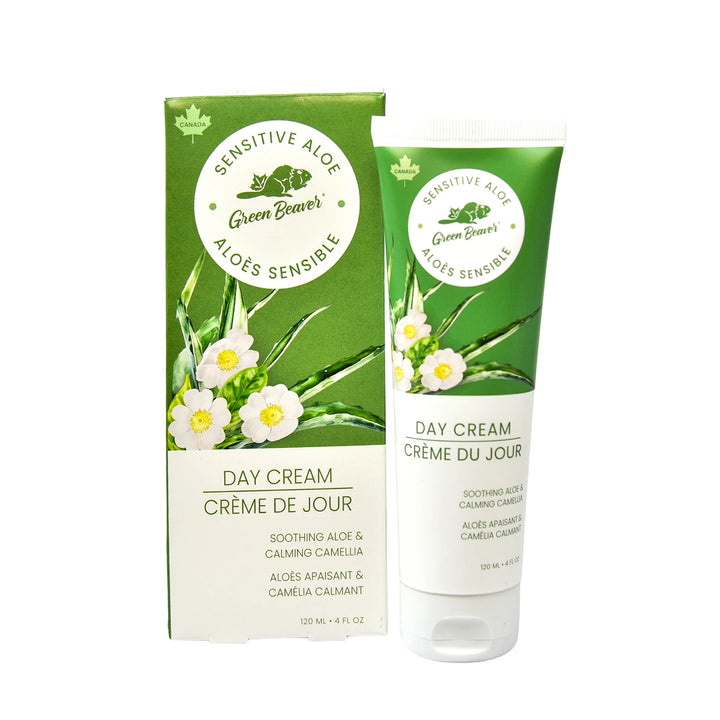 Green Beaver Day Cream, Soothing Aloe Calming Camellia