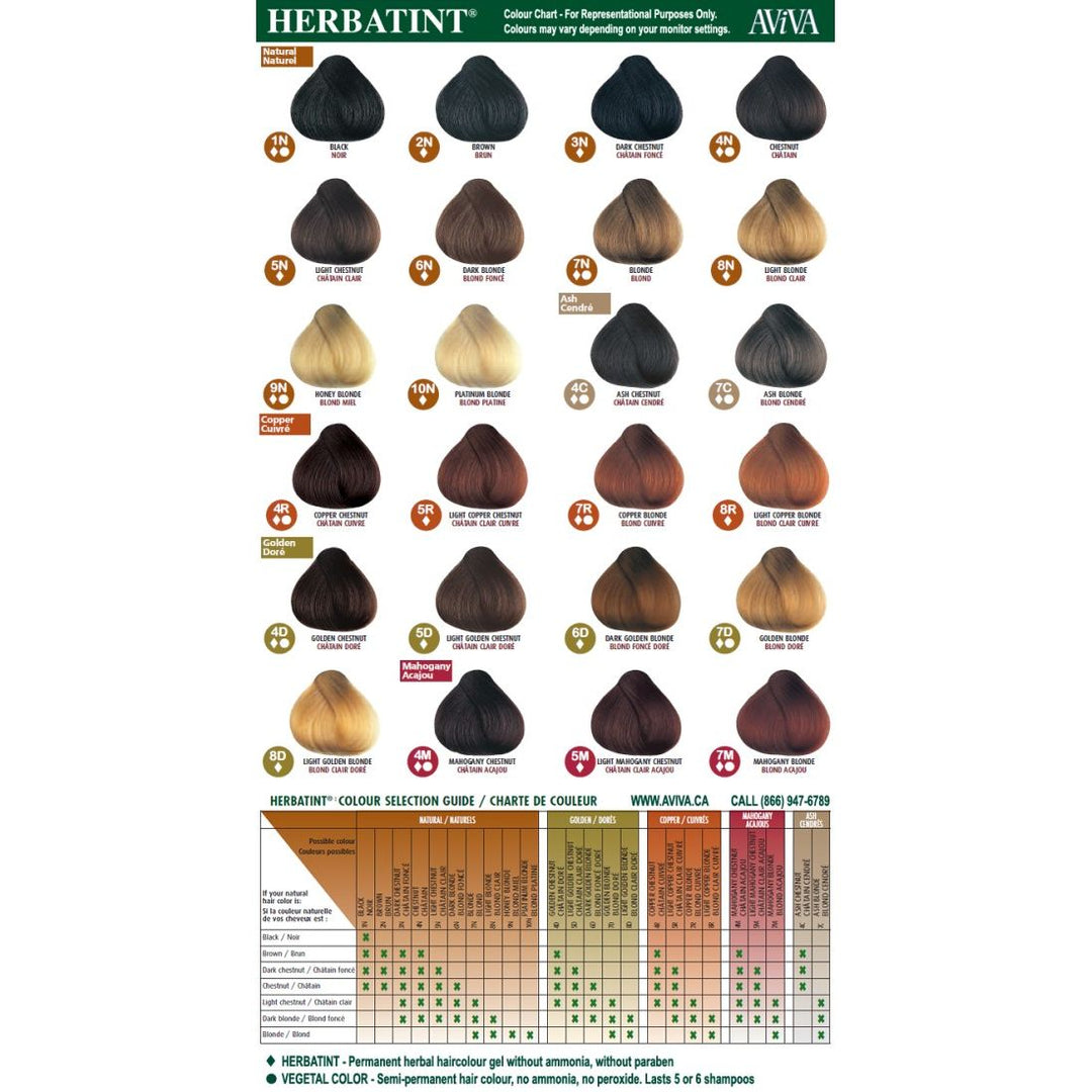 Herbatint Permanent Haircolour Gel 3N Dark Chestnut