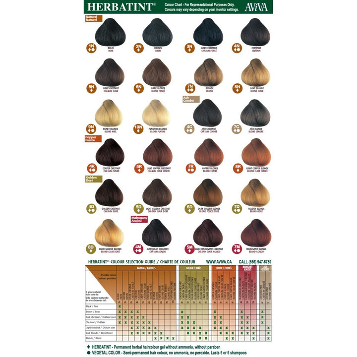 Herbatint Permanent Haircolour Gel 3N Dark Chestnut