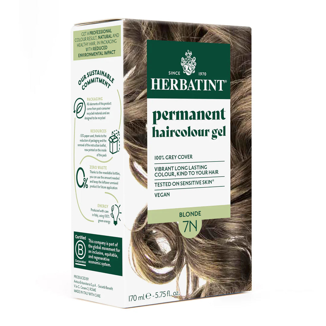 Herbatint Permanent Haircolour Gel 7N Blonde