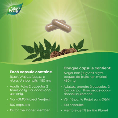 Nature's Way Black Walnut Hulls