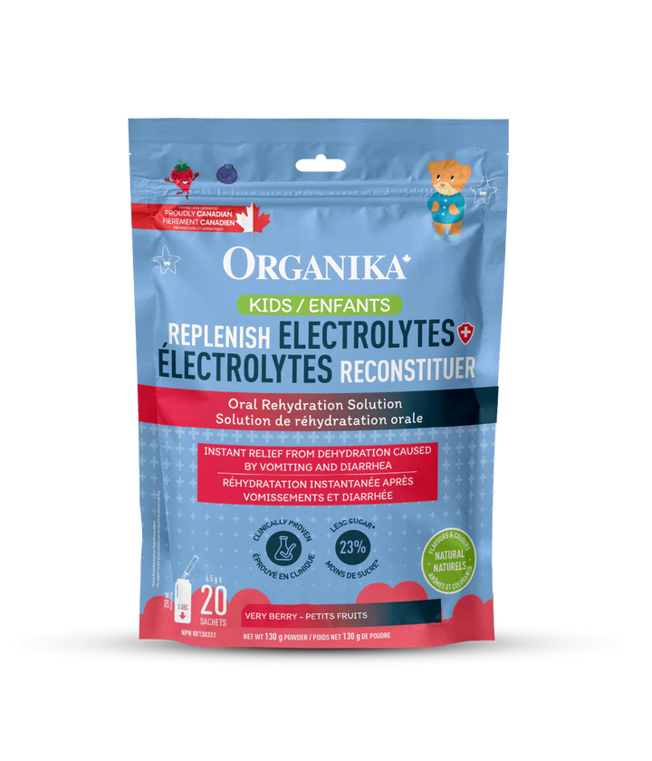 Organika Kids Replenish Electrolytes, Very Berry