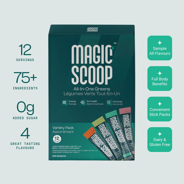 Magic Scoop All-In-One Greens Variety Pack